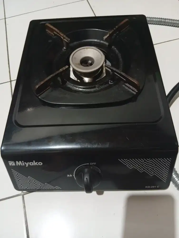 KOMPOR GAS 1 TUNGKU MIYAKO KG-201 C