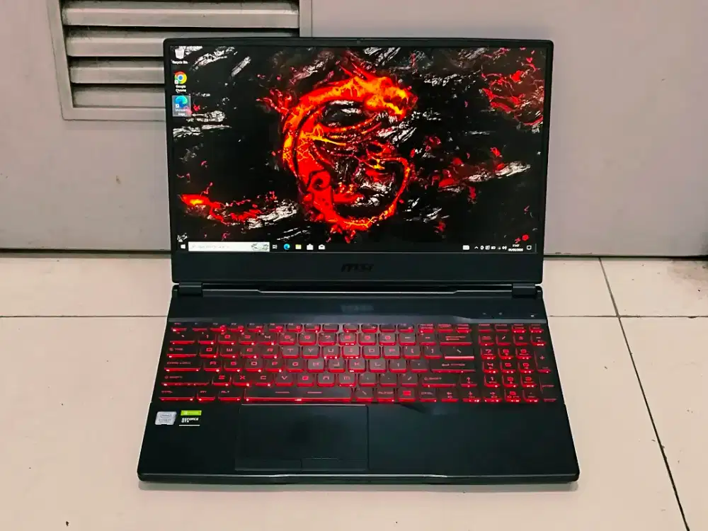 Laptop gaming Msi Gl65-9sc intel core i7 gen 9 nvidia geforce gtx 1650