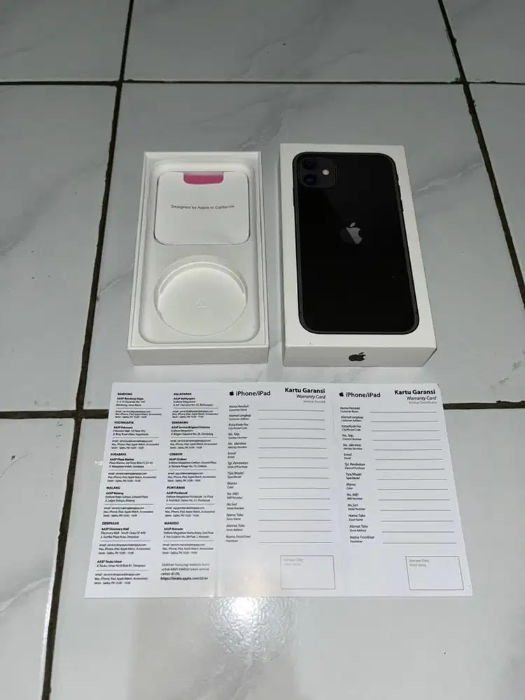 Box Iphone 11 64gb black