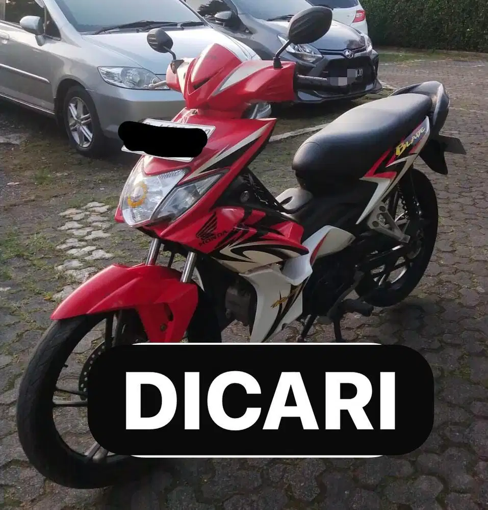 DI CARI HONDA BLADE RAMPING 2011 KE BAWAH BLADE 2010 BLADE 2009