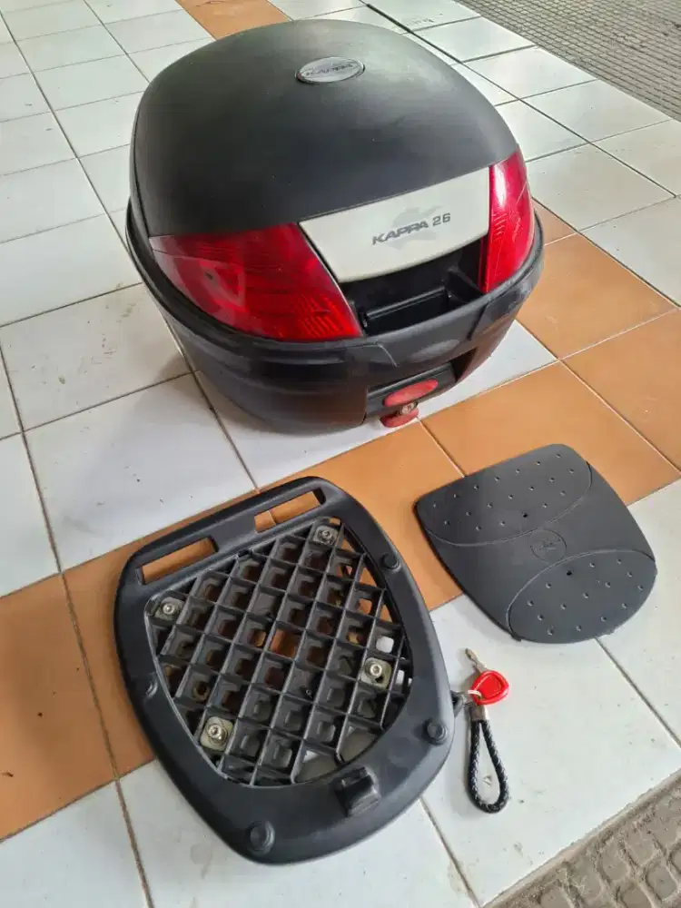 Box motor set KAPPA 26 lengkap normal & mulus tinggal pakai. Ex Vespa