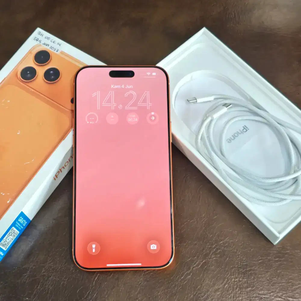 IPhone 17 PROMAX 256GB [Cosmic Orange] Garansi Resmi BLIBLI.