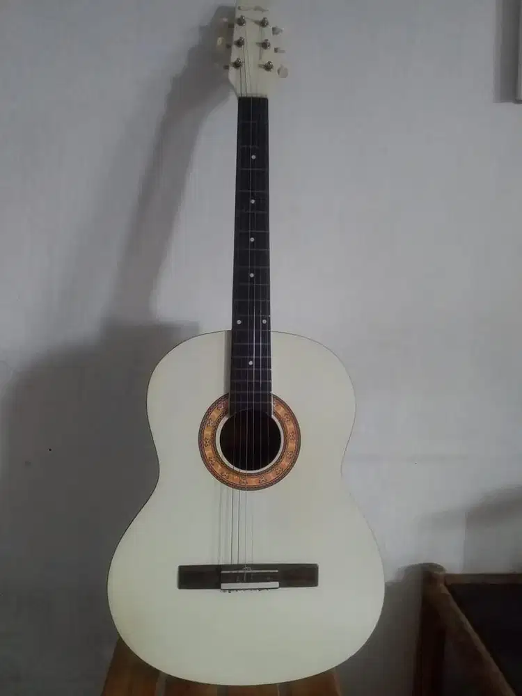 Gitar Akustik Allegro Warna Putih