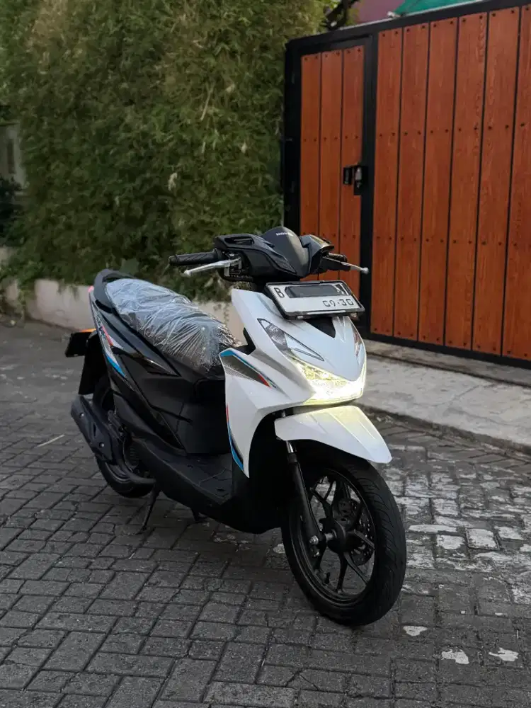 KM 180 ! HONDA BEAT CBS ALRM NEW 2025 PAJAK BLN 09-2026 FULL ORI