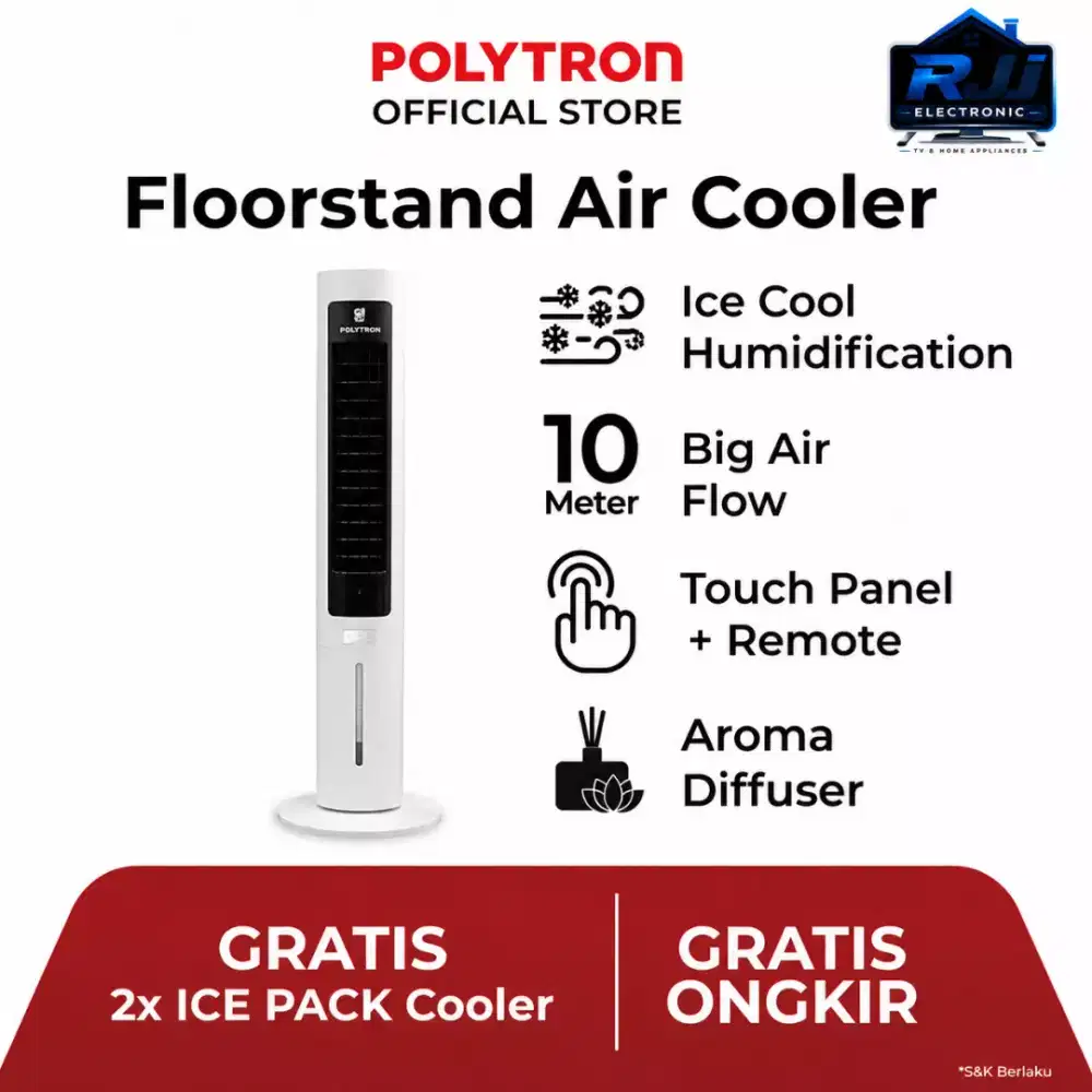 POLYTRON PENDINGIN RUANGAN FLOORSTAND AIR COOLER PCA-200