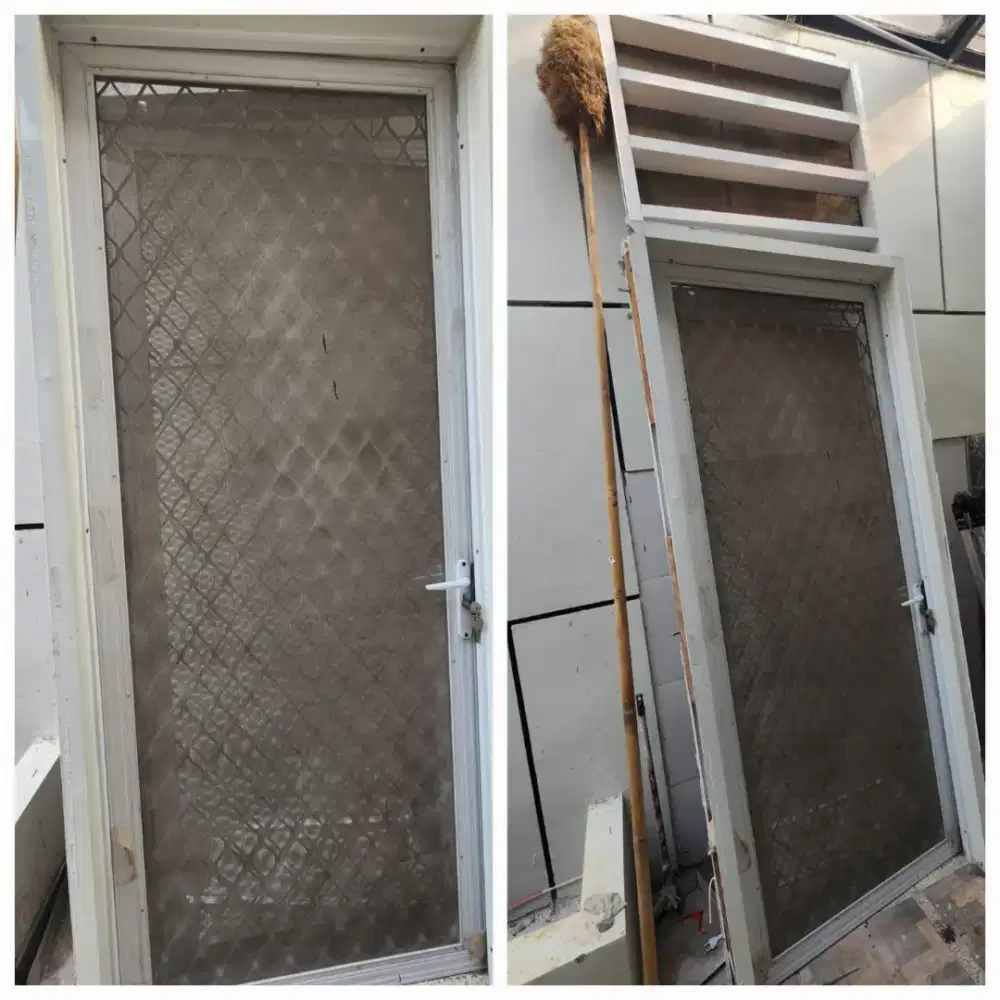 Preloved Pintu Aluminium Kasa Nyamuk