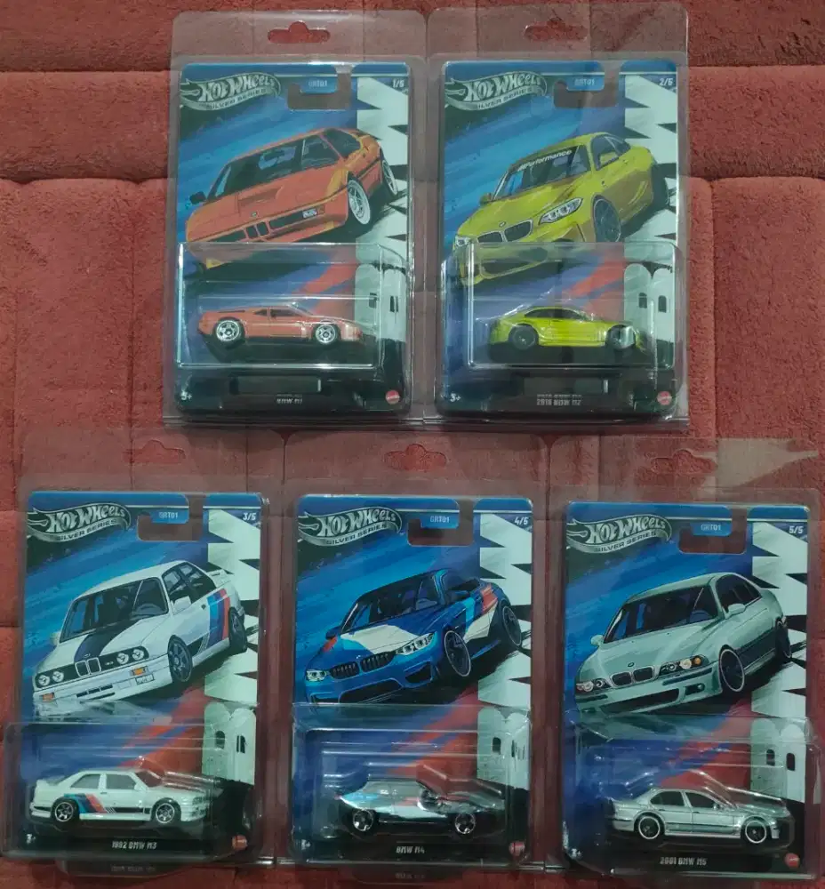 Hotwheels bmw set