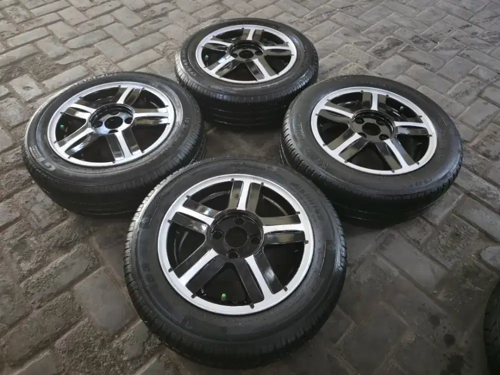 Velg Ban 90% Ori R14 Agya Ayla TRD Karimun Wagon Picanto Atoz Visto GO