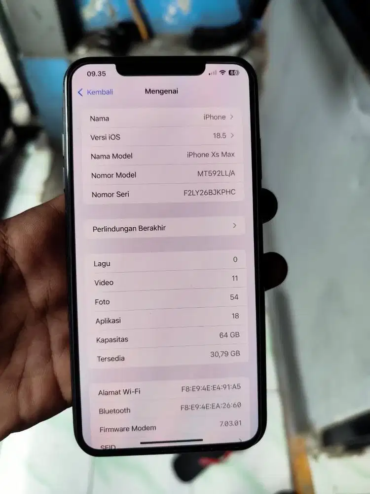 Iphone xs max 64gb
