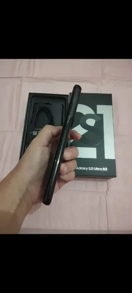 samsung s21 ultra, ram 12/256Gb, fullset ori sein. Like new!