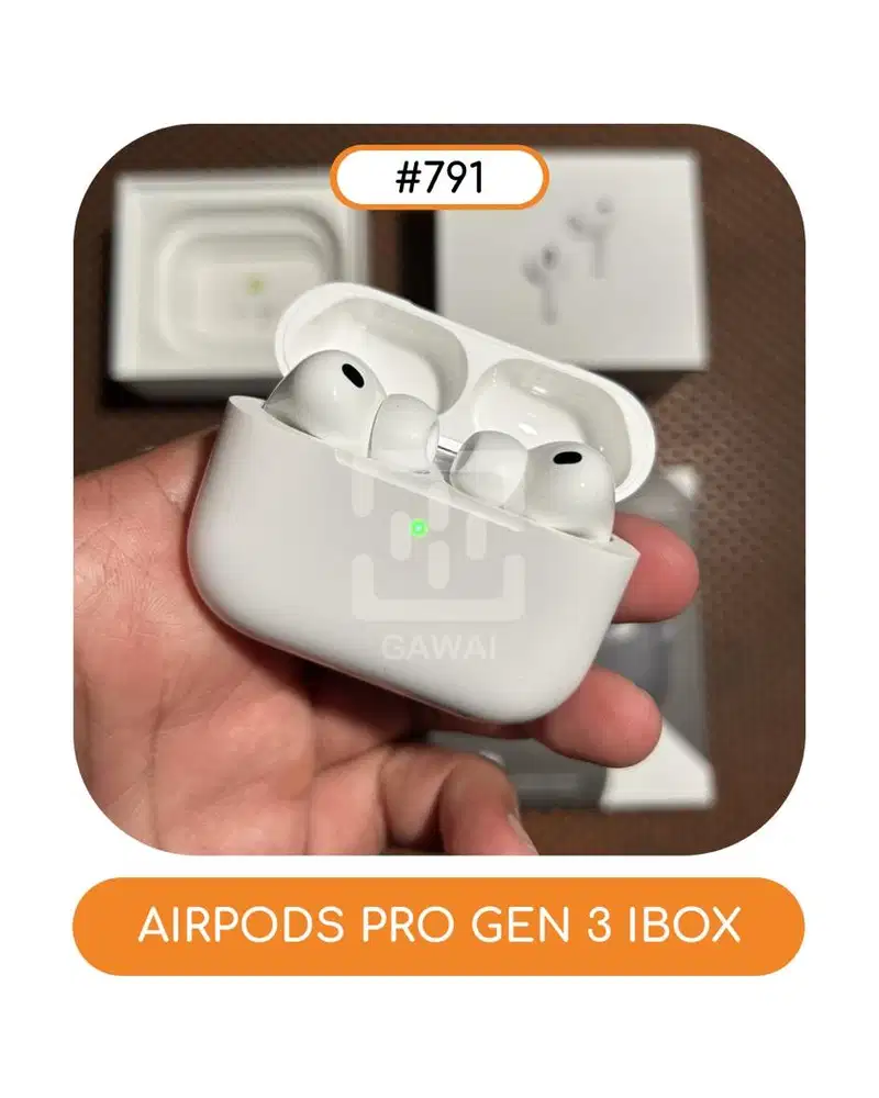#791 Airpods Pro Gen 3 Ibox Garansi 27 May 2027
