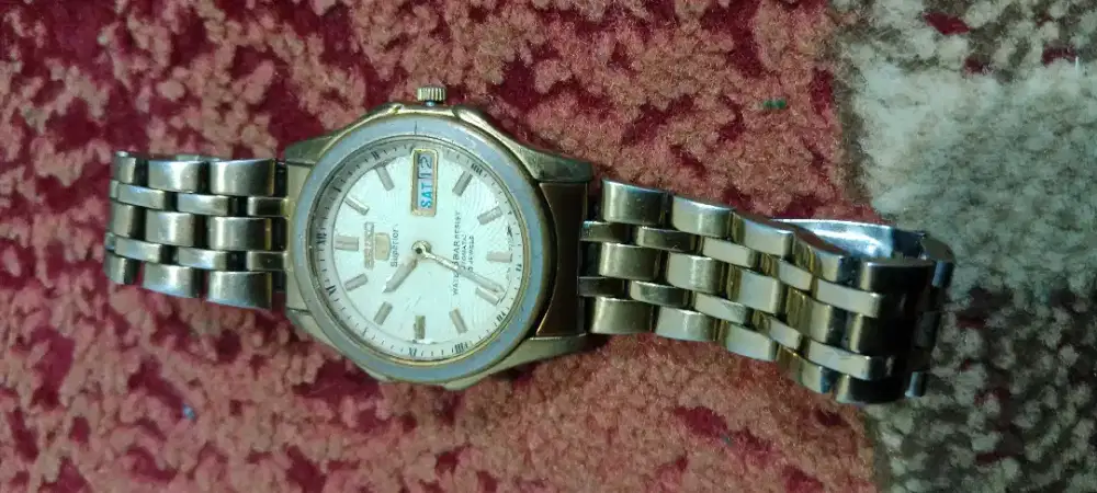 Jam tangan Seiko 5 superior atumetic normal secon dua
