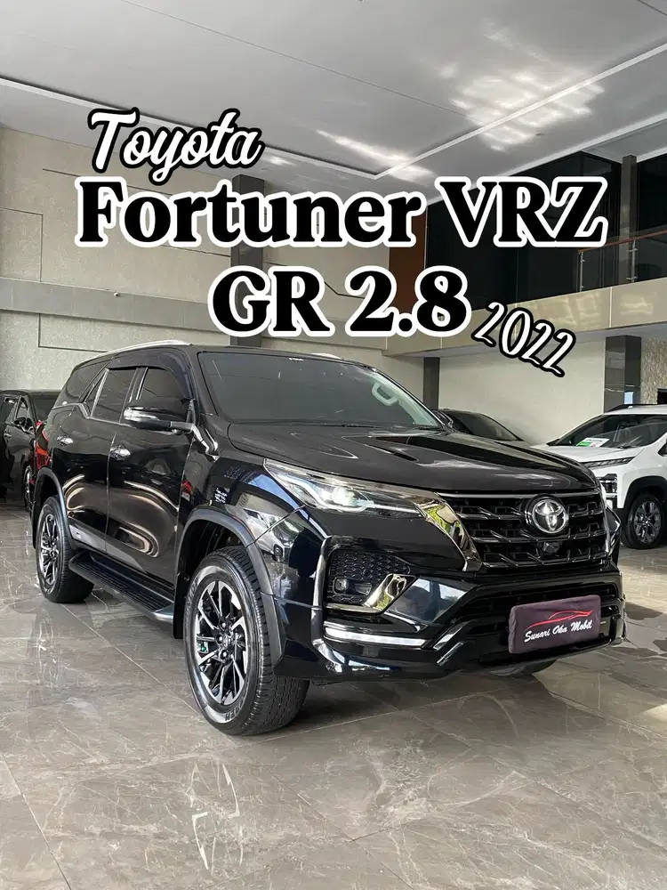 FORTUNER VRZ GR SPORT MATIC 2022 ASLI BALI TANGAN PERTAMA