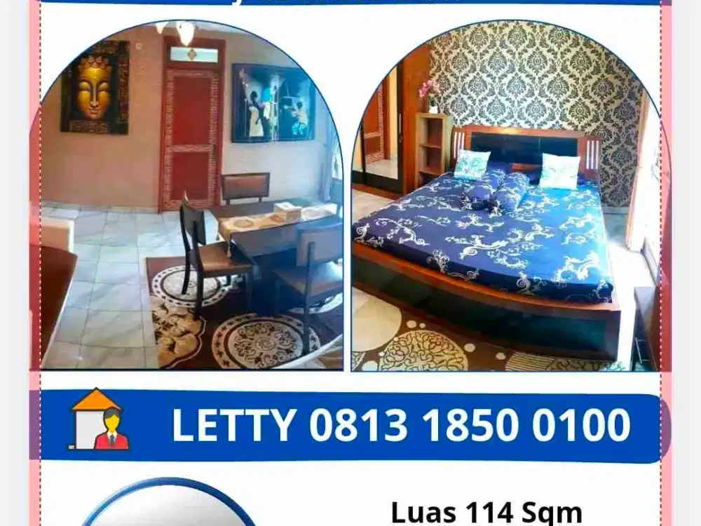 Apartemen 3 BR  Mitra Oasis Senen Jakarta Pusat