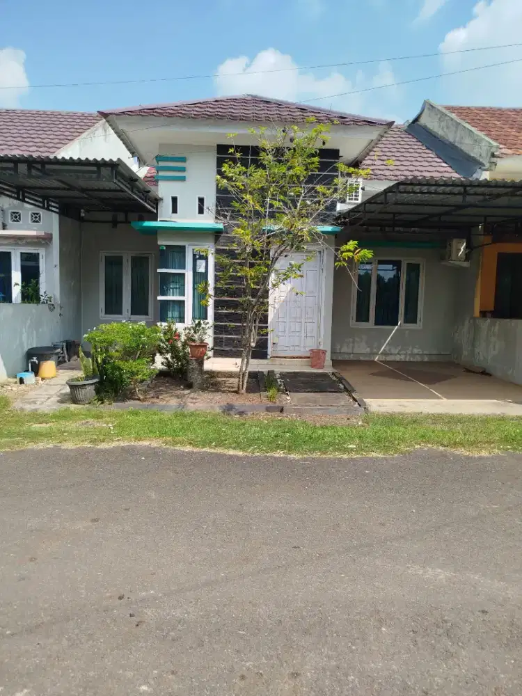Dikontrakan rumah di perumahan griya golf garden Telanaipura jambi