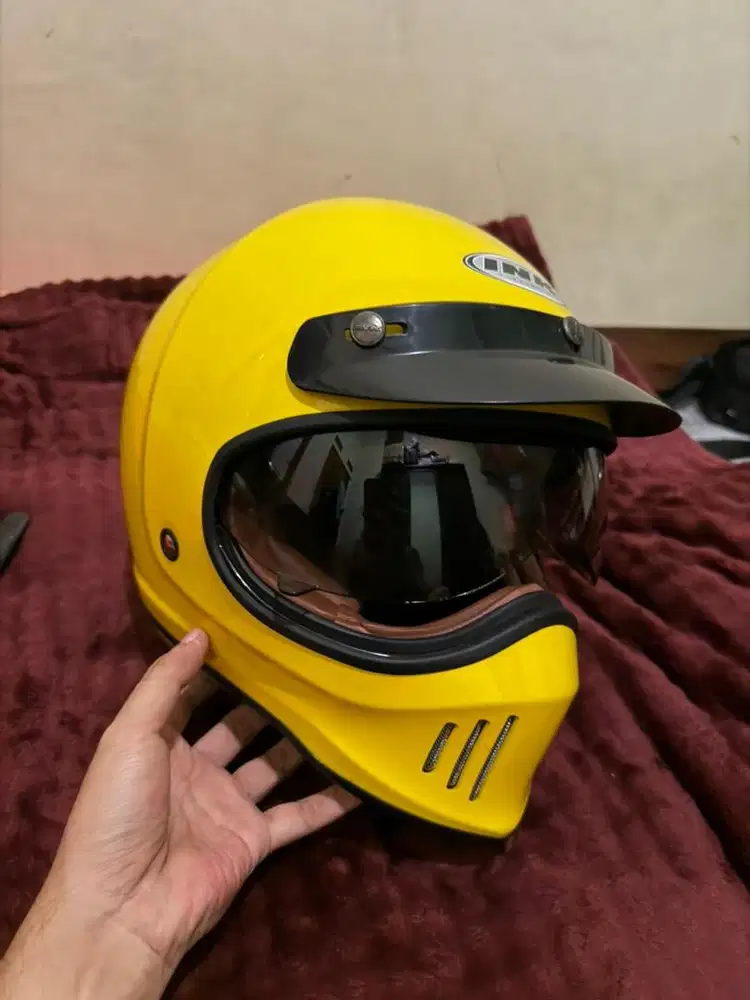 Helm ink full face retro