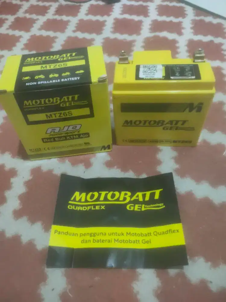 Aki Motobatt MTZ6S Original