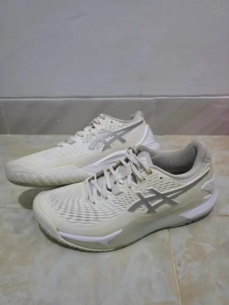 Sepatu Tenis / Tennis Asics Gel Resolution 9 White
