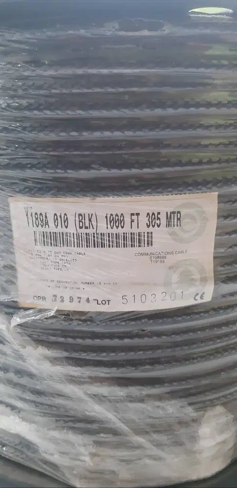 BELDEN 1189A untuk TV PENYIARAN / BROADCASTING