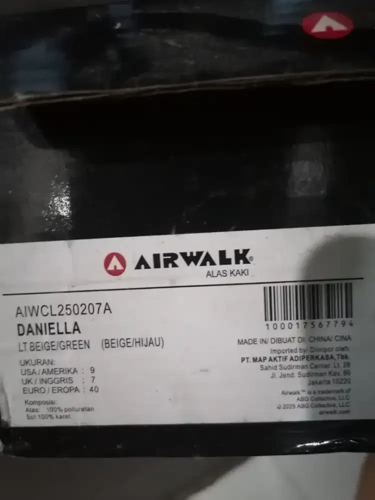 Sepatu airwalk cewek
