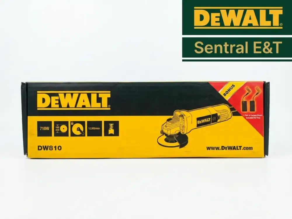 GERINDA DEWALT DW810