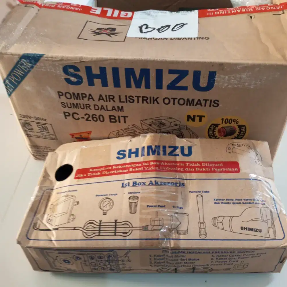Shimizu 260 bit masih baru