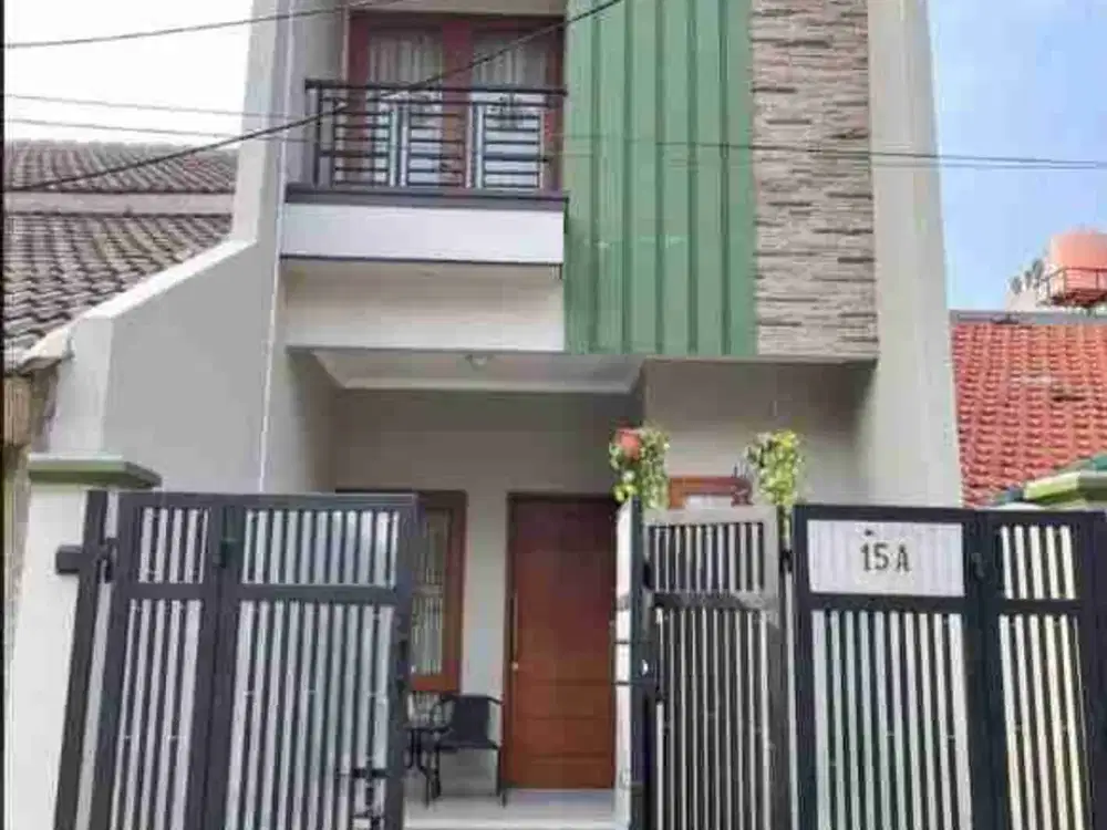rumah full furnish siap huni di rawamangun jakarta timur