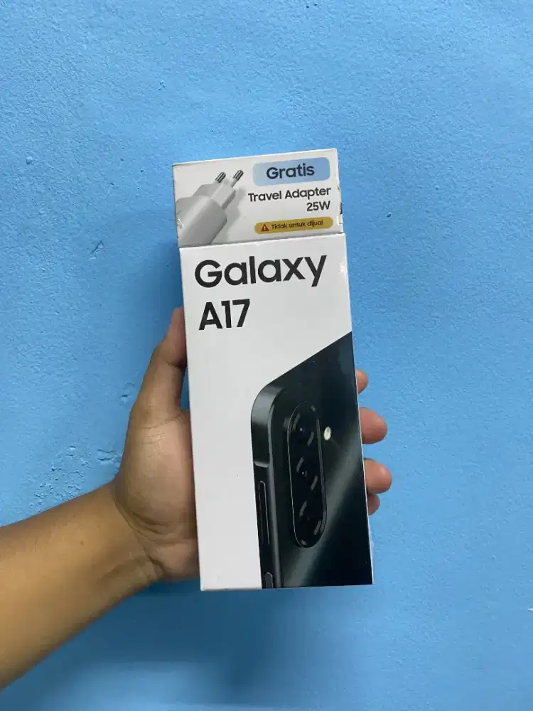 [BARU] Samsung Galaxy A17 4G 8/128GB - Segel Utuh + BONUS Charger Ori!