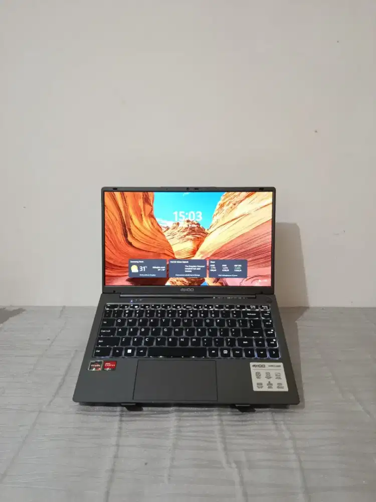Axioo hype5 AMD Ryzen 5/8GB /256GB Backlite
