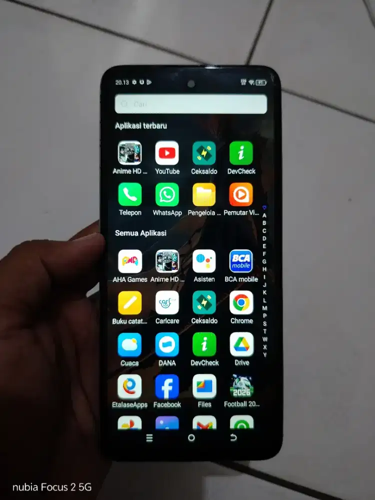 BU hp itel rs4 12+12/256 kondisi normal batere awet nfc on game libas