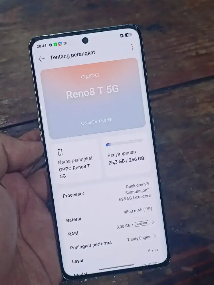 Oppo Reno 8T 5G Ram 8/256Gb