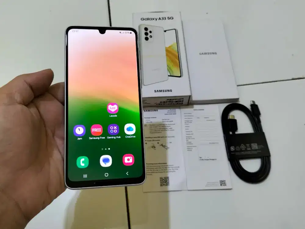 BU SAMSUNG GALAXY A33 5G RAM 8GB  /128GB 5G AMOLED 6,4in 48MP ada NFC