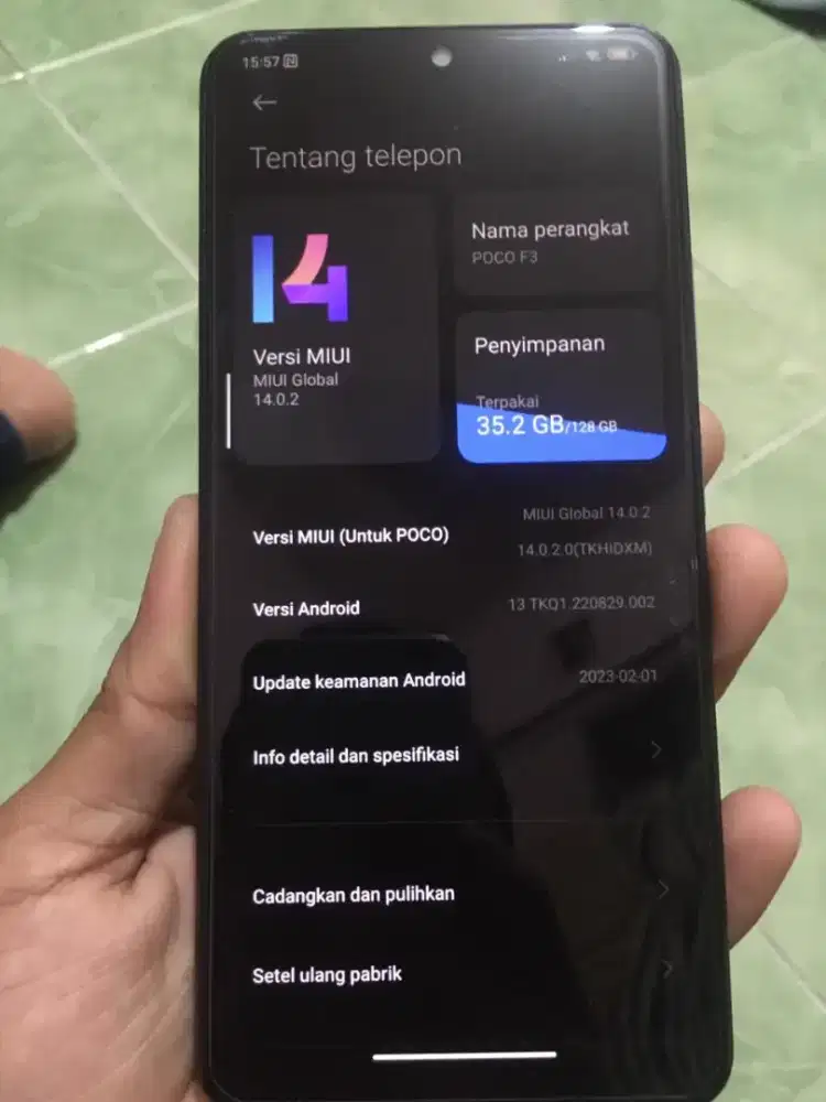 Xiaomi Poco f3 6/125 GB