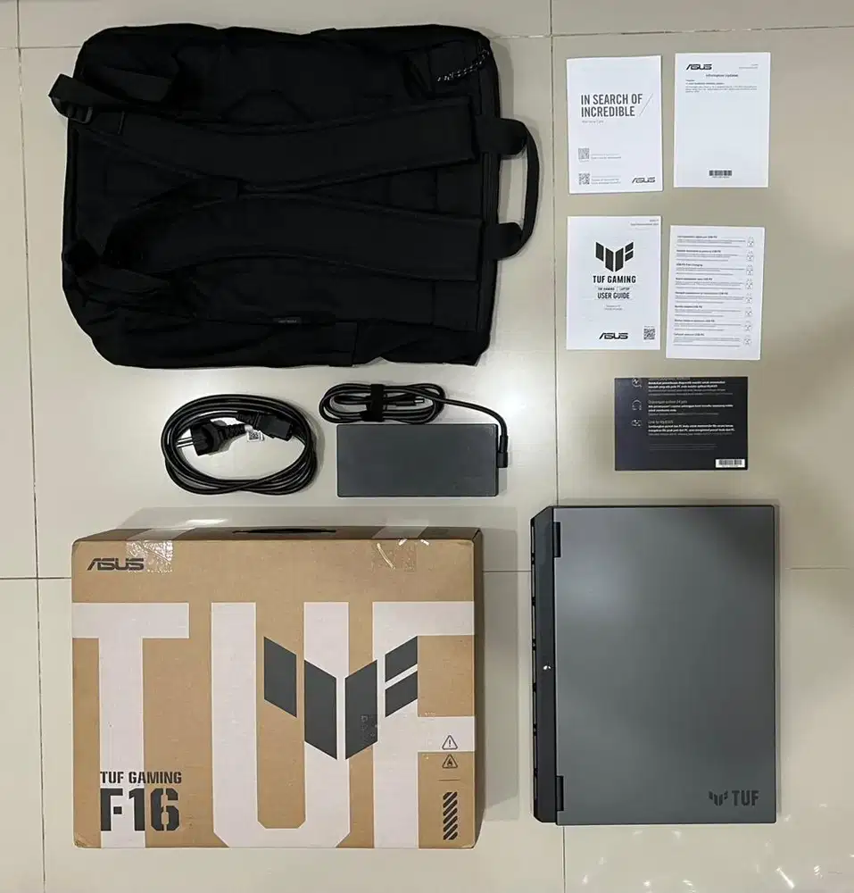 Asus TUF Gaming F16 FX608JMR RTX5060 16/1TB Garansi Resmi Okt 2027