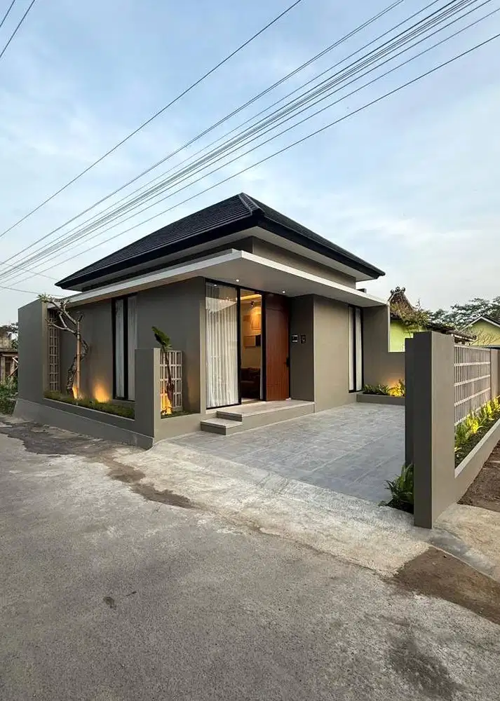 Rumah Keren Bonus Furniture di Margoluwih Seyegan