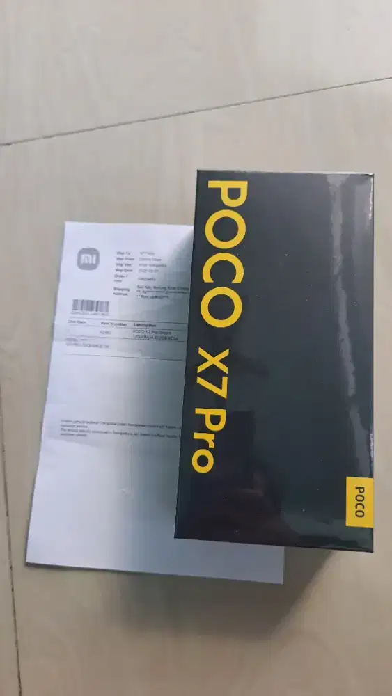 POCO X7PRO GREEN BARU SEGEL BNIB