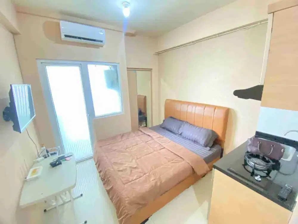 Dijual Aapartemen Green Pramuka Siap Huni Atas Mall Murah Bu Nyaman Deket Kampus,Sekolahan,MRT