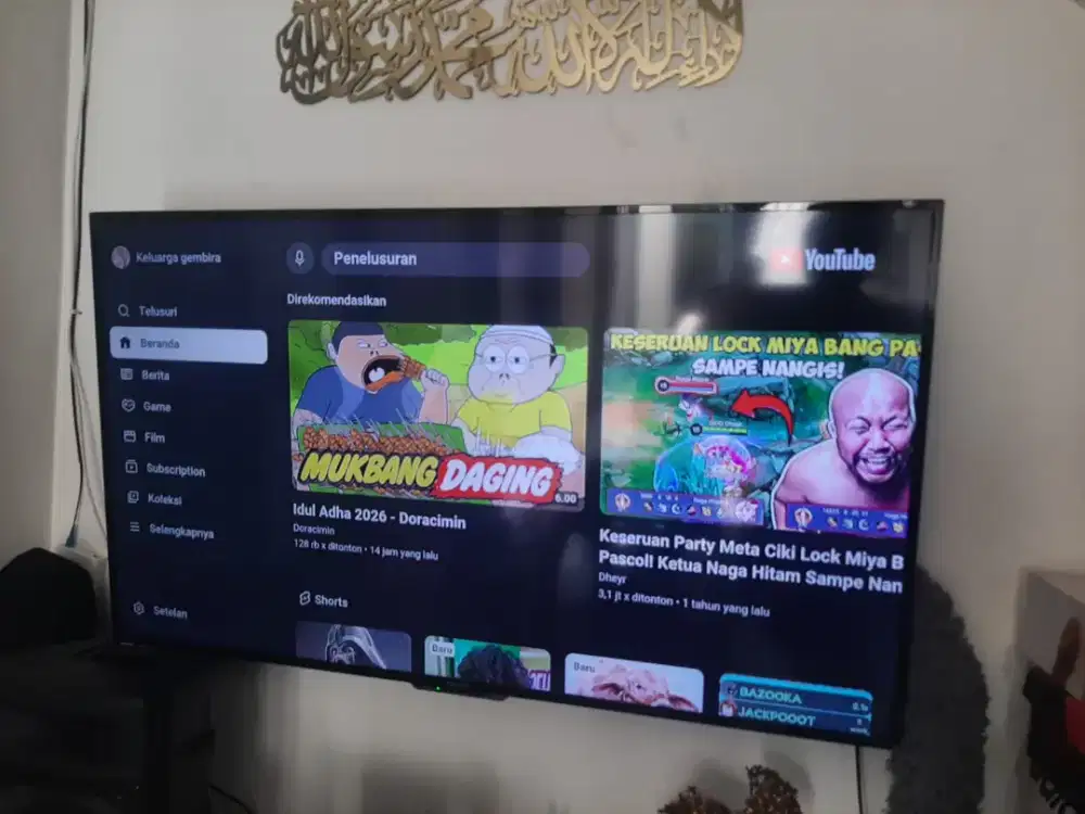 TV Sharp LED 50 Inch Analog Siap Pakai