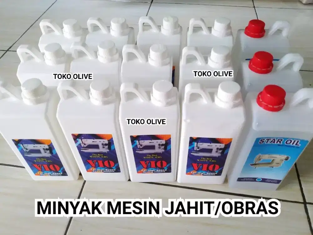 Minyak Mesin Obras Jahit 900ml dan 1 liter