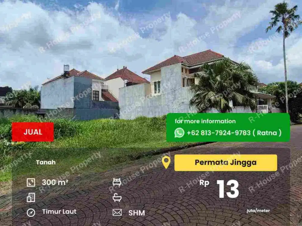 Tanah di  Permata Jingga Suhat