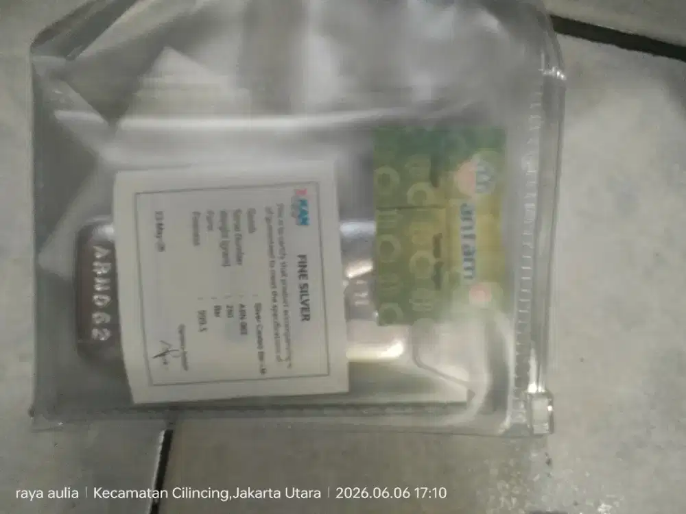 Perak antam 250gr 2026