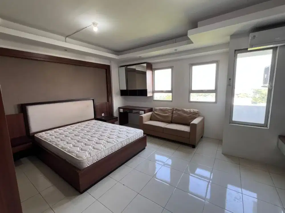 Disewakan Apartemen Puncak Kertajaya Tower B 2BR Loss Jadi 1 Full Furnished Bagus Dekat ITS, UNAIR