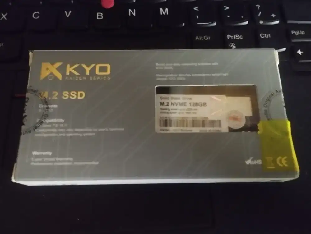 SSD M.2 Nvme 128gb merk KYO ( kaizen )