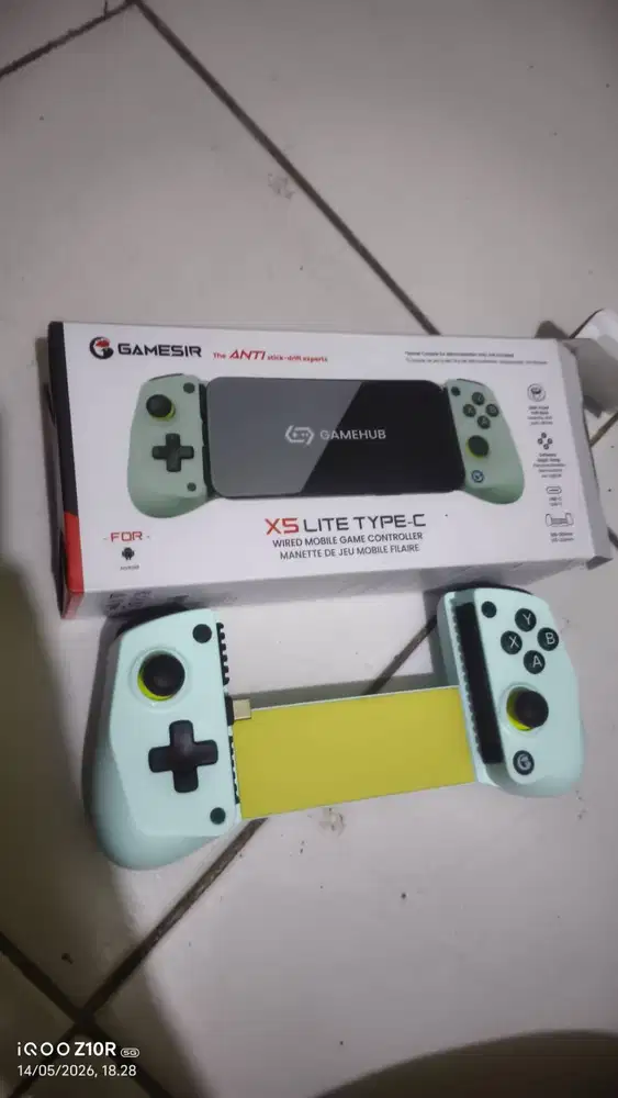 Gamepad gamesir x5 lite no minus