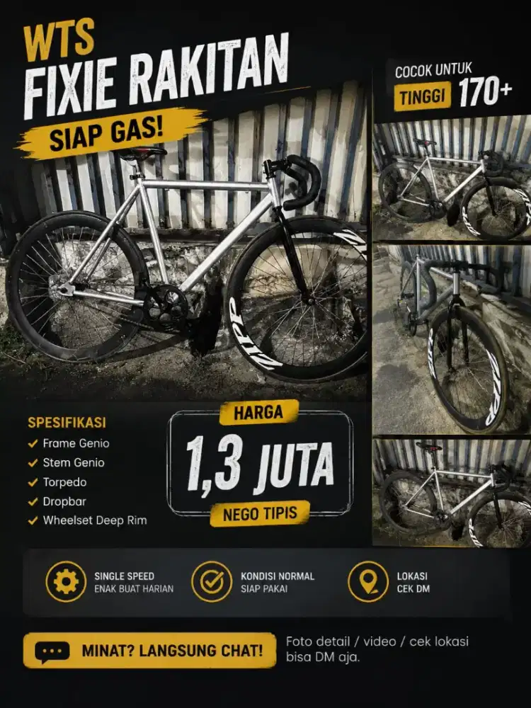 WTS Fixie rakitan