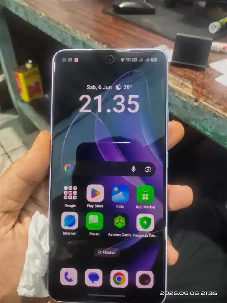 JUAL HP OPPO RENO 13F 4G RAM 8/256 GB