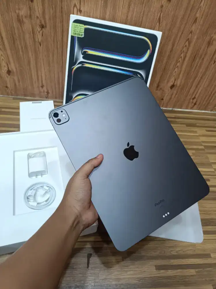iPad Pro M4 11-inch 256 bh 100 cc 27 inter Garansi Oktober 2026