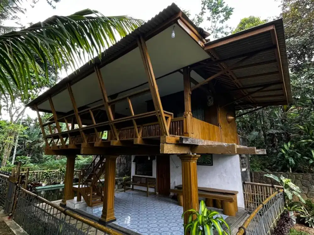 Dijual Murah Tanah + Rumah Kebun + Kolam di Wanayasa Purwakarta