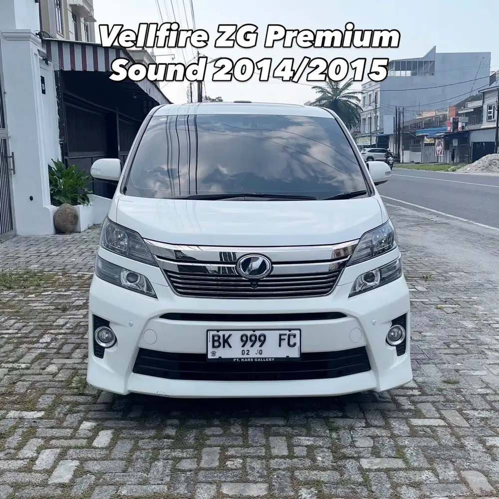 Toyota Vellfire 2014 Bensin