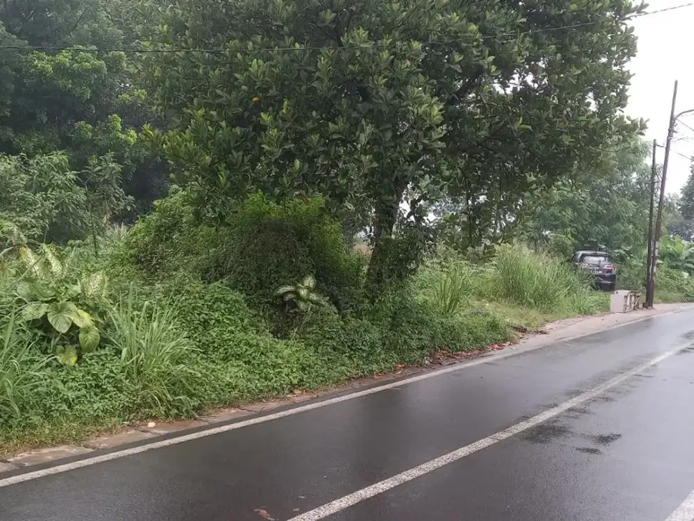 Tanah Kebun Siap Bangun - Hoek - Cocok Untuk Cluster/Work Shop/Bengkel/Pool
